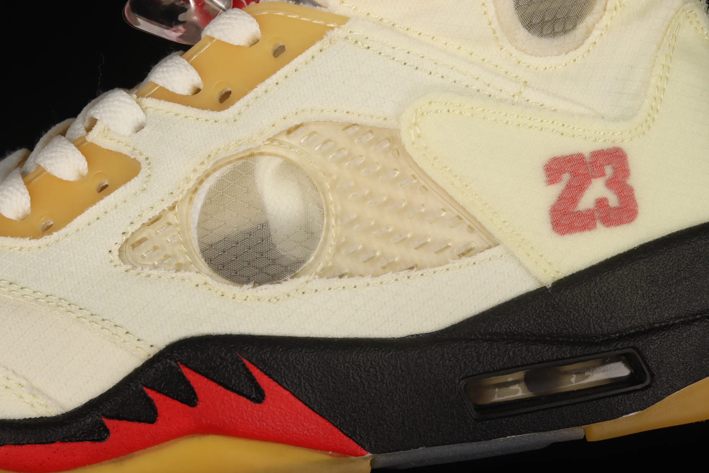 All categories Air Jordan Jordan series basketball shoes Air Jordan 5 G version OF x Air Jordan 5 AJ5 Qiao 5 Baifan Jin Chanyi DH8565-100